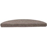  Prostirke za stepenice, samoljepljive, 5 kom, 56x17x3 cm, bež, poluokrugle | shoptok.hr