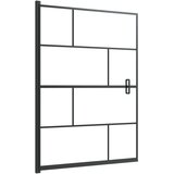 Furnova Tuš kabina ESG 100x140 cm črna, (21917991) | Shoptok.si