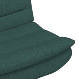  Vrtljiv stol Temno zelena 63 x 75 x 76 cm blago, (5000288980) | Shoptok.si