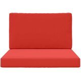  Zunanja blazina za kavč 2 pcs Rdeča Poliester, (5000202368) | Shoptok.si