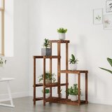 Stalak za cvijeće 62,5 x 61,5 x 101,5 cm od masivne jelovine | shoptok.hr