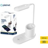 Platinet LED stona lampa LED/3W/5V sa bežičnim punjenjem, bela Cene