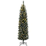  Umjetno tanko božićno drvce s 300 LED žarulja 180 cm | shoptok.hr