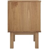  Nočna omarica OTTA Črna 45 x 39 x 57 cm Trdna borovina, (5000233440) | Shoptok.si