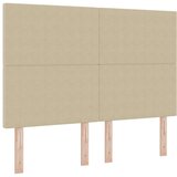  Naslon za glavu Uplain dizajn svijetlo zelena siva 140 cm korduroj tkanina | shoptok.hr