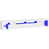TV ormarić s LED svjetlima bijeli 260 x 36,5 x 40 cm | Eponuda.com