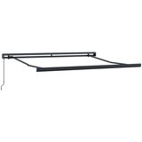  Povlačivi tende Svijetlo siva i bijela. 450 × 300 cm | shoptok.hr