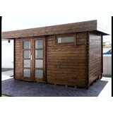 Male kuće Drvena vrtna kućica ORIENTAL 3 380 × 260 cm sa šindrom | shoptok.hr
