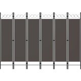 vidaXL Paravan 6-delni antraciten 240x180 cm Cene