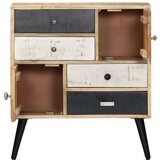 vidaXL Komoda od masivnog drva manga 70 x 30 x 78 cm | shoptok.hr