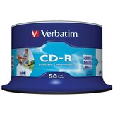 Verbatim CD-R , na osi 50/1, printable u