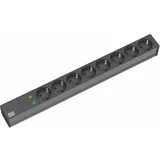 Razdelilec 48cm 8x220V ALU prenapetostna zaščita 333.534