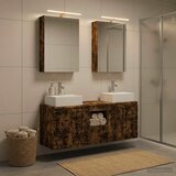  Set ormarića za kupaonicu 5 kom. Dimljeni hrast | shoptok.hr
