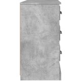  Komoda siva boja betona 104,5x35,5x67,5cm od konstruiranog drva | Eponuda.com