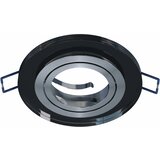 LED-LABS Stropna vgradna svetilka GIRO - črna iz stekla | Shoptok.si