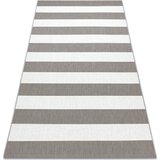 RugsX Preproge Preproga v videzu sisala FLAT 48644686 Črte 120x170 cm Bela | Shoptok.si