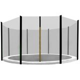  INLEA Vanjska zaštitna mreža za trampolin PREMIUM Jump promjera 366 cm za 8 stupova - crna | shoptok.hr