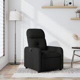 Maison Chic Naslanjač - Relax naslanjač iz črnega blaga, (22062212) | Shoptok.si