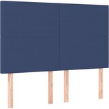  Box spring s madracem LED plavi 140x190 cm od tkanine | shoptok.hr