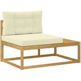  Zunanja garnitura za sedenje Bela 230,5 x 83 x 73 cm Poliester, (5000272743) | Shoptok.si