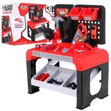  Dječji set alata s postoljem i 46 elemenata - -crno/crveni | shoptok.hr