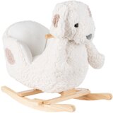 Kikka Boo plišana igračka puppy white sa klackalicom i sedištem (KKB41008) cene