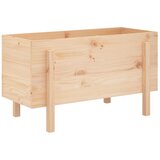  Povišena vrtna gredica 101 x 50 x 57 cm od masivne borovine | shoptok.hr