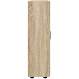  Kreveta s policom FLORIN Sonoma hrast 55,5 x 29 x 100 cm Slike