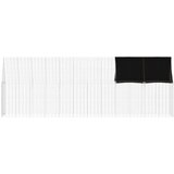  Kavez za piliće 2 pcs Srebrno 600 x 100 x 210 cm Cinkani čelik | shoptok.hr