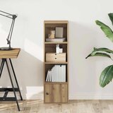vidaXL Knjižna omara artisan hrast 31x24x102 cm inženirski les | Shoptok.si