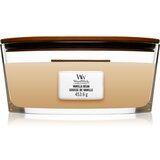 WoodWick Vanilla Bean mirisna svijeća s drvenim fitiljem (hearthwick) 453.6 g | shoptok.hr