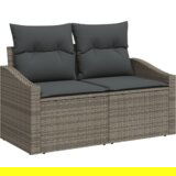 vidaXL set od 10 dijelova vrtne sofe s jastucima siva poli ratan akacija, sofe za vrt za 2 osobe s jastucima siva poli ratan, set od 4 dijela vrtne blagovaonice s jastucima siva poli ratan akacija | shoptok.hr