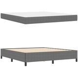  Krevetna konstrukcija Svijetlo siva 180 x 200 cm tkanina | shoptok.hr
