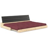Karup Design Bordo rdeča raztegljiva sedežna garnitura 196 cm Base – | Shoptok.si