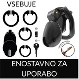 Addicted Toys Locked Kletka Za Penis Addicted Toys Midnight Cell (s) | Shoptok.si