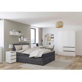 XORA POSTELJA BOXSPRING 120 cm x 200 cm , tekstil antracit | Shoptok.si