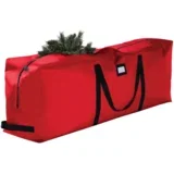 Navlaka za pohranu božićnog drvca 122 × 38 × 50 cm – crvena