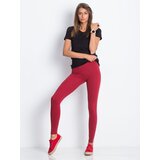 BASIC Feel Good Leggings-RV-LG-4954.53-burgundy | ePonuda.com