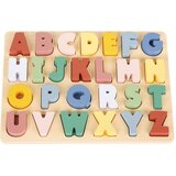 New Classic Toys Lesena vstavljanka - pisana abeceda (angleška) | Shoptok.si