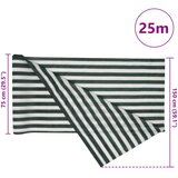 Mreža za privatnost zelena-bijela 1,5 x 25 m HDPE 150 g/m² | Eponuda.com