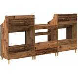  Set medijskih polica 3 kom. Staro drvo 212 x 46 x 112 cm | shoptok.hr