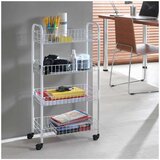 Metaltex Belo mobilno stojalo s 4 policami Pisa | Shoptok.si