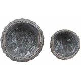  Vazon koš s pohranom 2 pcs Siva Lacak Ratan | Eponuda.ba