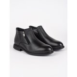 Shelvt Men's black winter insulated boots Cene