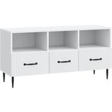 vidaXL TV ormar s ladicama Bijela 102 x 34 5 x 50 cm Konstruirano drvo - Bijela | shoptok.hr