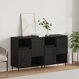  Komode 2 pcs Crni hrast | Eponuda.ba