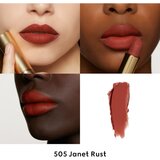 Gucci Beauty Rouge à Lèvres Matte Lipstick matirajoča šminka odtenek 505 Janet Rust 3.5 g | Shoptok.si