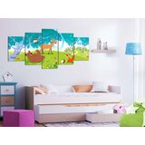 Slika - Friendly Animals (5 Parts) 100x50 | shoptok.hr