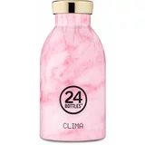 24 Bottles - Termos boca Clima Pink Marble 330ml