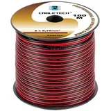 Speaker cable 0.75mm black-red
